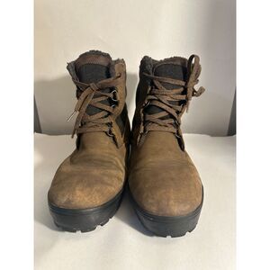Timberland Mens Spruce Mountain Brown Warm Lined Waterproof Boots